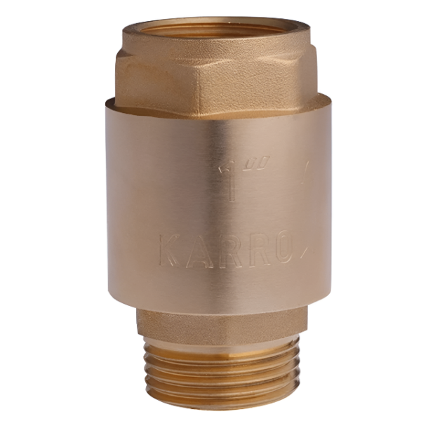 Обратный клапан Karro 1" ВН , латунь (KR6220)