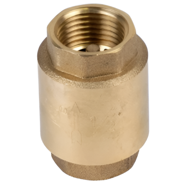Обратный клапан Aquatica 1/2" ВВ латунь, euro (779650)
