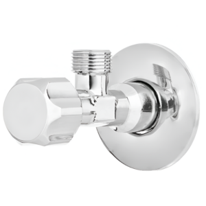 Приборный кран Invena 1/2"х3/8" угловой, латунь (ZW-52-010)