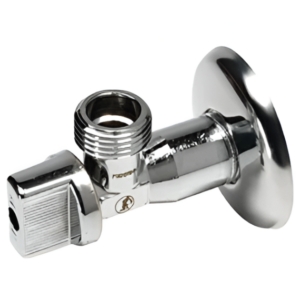 Приборный кран Herz 1/2"х1/2" угловой, латунь (1255101)