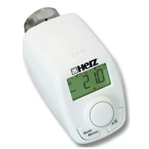 Термоголовка Herz ETK M28x1.5 електронная, белая (1825010)