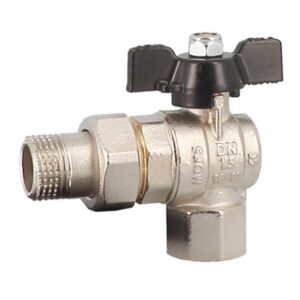 Шаровой кран General Fittings 1″ ВН ушловой, латунь (7100M8N101000A)
