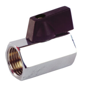 Шаровой кран FADO Mini 1/2″ ВВ прямой, латунь (KM01)
