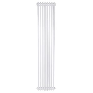 Дизайнерский радиатор Warm Well Column 2 1800x380 вертикальный, белый матовый (CL218038W)