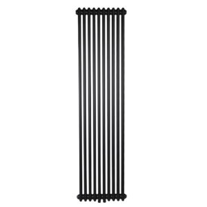 Дизайнерский радиатор Warm Well Column 2 1800x470 вертикальный, черный матовый (CL218047MB)