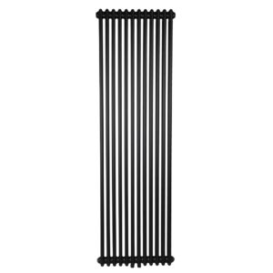 Дизайнерский радиатор Warm Well Column 2 1800x560 вертикальный, черный матовый (CL218056MB)