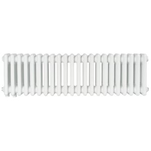 Дизайнерский радиатор Warm Well Column 3 300x1010 горизонтальный, белый матовый (CL303010W)
