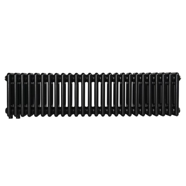 Дизайнерский радиатор Warm Well Column 3 300x1190 горизонтальный, черный матовый (CL303011MB)