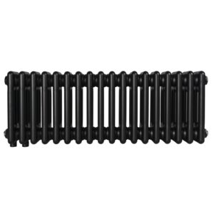 Дизайнерский радиатор Warm Well Column 3 300x830 горизонтальный, черный матовый (CL303083MB)