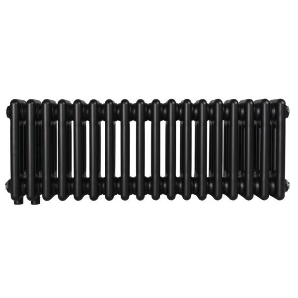 Дизайнерский радиатор Warm Well Column 3 300x830 горизонтальный, черный матовый (CL303083MB)