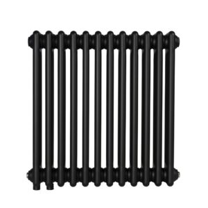 Дизайнерский радиатор Warm Well Column 3 575x560 горизонтальный, черный матовый (CL305756MB)