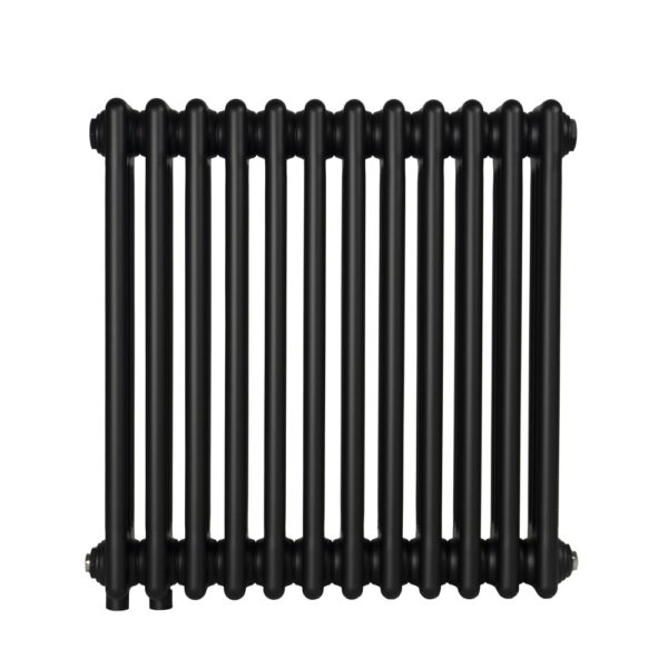 Дизайнерский радиатор Warm Well Column 3 575x560 горизонтальный, черный матовый (CL305756MB)