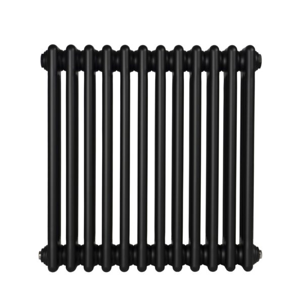 Дизайнерский радиатор Warm Well Column 3 575x560 горизонтальный, черный матовый (CL305756MBS)