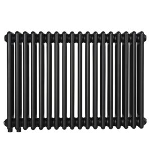 Дизайнерский радиатор Warm Well Column 3 575x830 горизонтальный, черный матовый (CL305783MB)