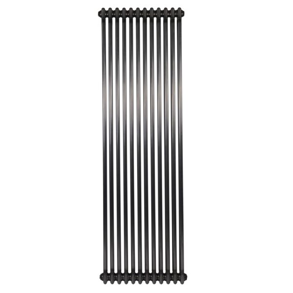 Дизайнерский радиатор Warm Well Column 2 1800x560 вертикальный, черный (CL318056RM)