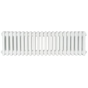 Дизайнерский радиатор Warm Well Column 3 300x1010 горизонтальный, белый матовый (CL303010WS)