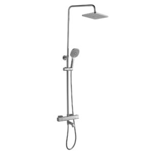 Душевая система Globus Lux Termostatic с термостатом, латунь, хром (Q GLM-0041T)