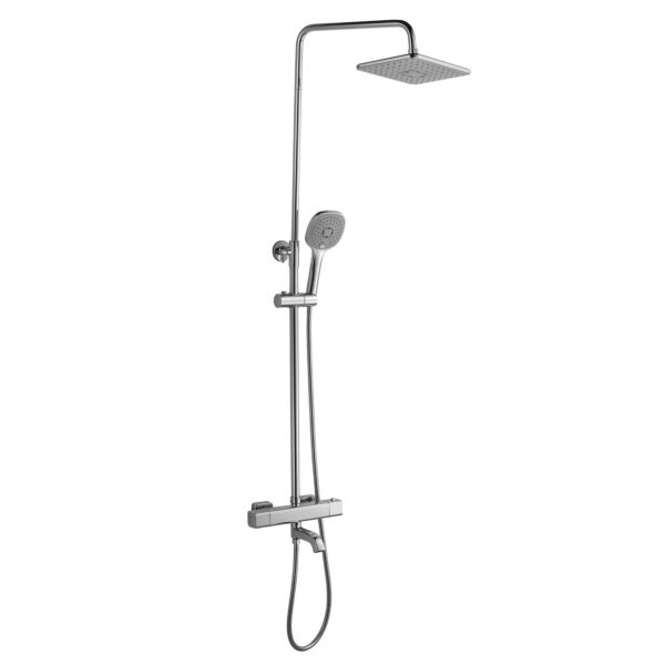 Душевая система Globus Lux Termostatic с термостатом, латунь, хром (Q GLM-0041T)
