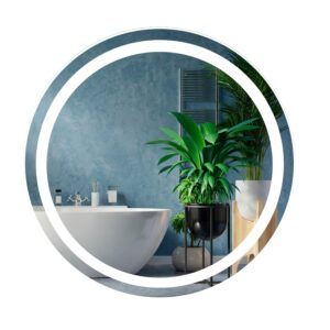 Зеркало для ванной комнаты UNIO MRR-09 RND-S 700х700 круглое, с LED-подсветкой