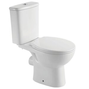 Унитаз компакт Pearl Prima 635x348 овальный, с сиденьем, белый (CT-PHB-PP)