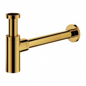 Сифон для раковины Omnires 1 1/4" латунь, золотой (A186GL)