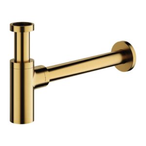 Сифон для раковины Omnires 1 1/4" латунь, золотой (A186GLB)