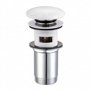 Донный клапан Omnires 1 1/4″ для раковины, хром (A706BM)