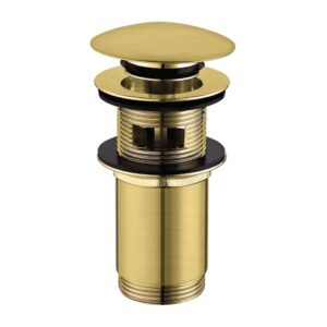 Донный клапан Omnires 1 1/4″ для раковины, золото (A706BSB)