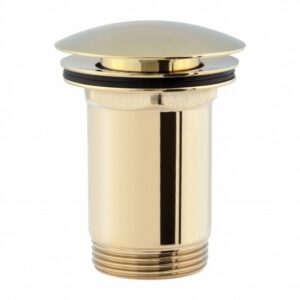 Донный клапан Omnires 1 1/4″ для раковины, золото (A706GL)