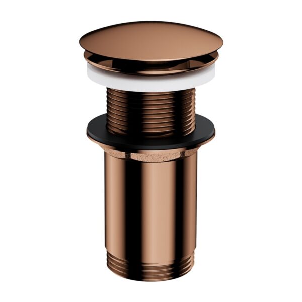 Донный клапан Omnires 1 1/4″ для раковины, бронза матовая (A716CP)