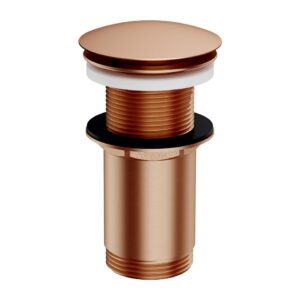 Донный клапан Omnires 1 1/4″ для раковины, бронза матовая (A716CPB)