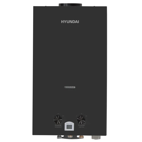 NF-0103010207-100446417_0 Газовая колонка Hyundai 20 кВт 10 л/мин дымоходная, черная (ARIS20-03UA)