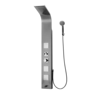 Душевая панель Excellent More с изливом, нержавеющая сталь, хром (ARAC.ML9304E)