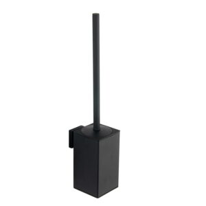 Ершик для унитаза VBI Quadro подвесной, черный матовый (VBI-040122BL)