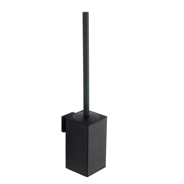 Ершик для унитаза VBI Quadro подвесной, черный матовый (VBI-040122BL)