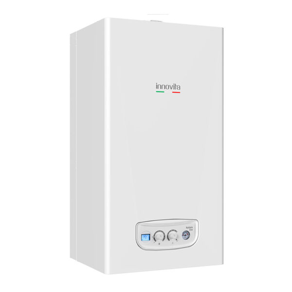 Газовый котел Innovita Kaldaia ECO 24 кВт 240м2 дымоходный, двухконтурный