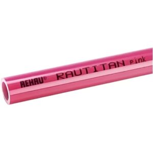 Труба из сшитого полиэтилена Rehau Rautitan pink 16x2,2мм (бухта 120м) (136042120)