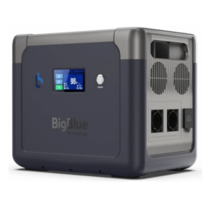 Портативная зарядная станция BigBlue CP2500 2500Вт LiFePO4 с LED-дисплеем