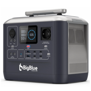 Портативная зарядная станция BigBlue CP1000 1000 Вт LiFePO4 с LED-дисплеем