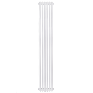Дизайнерский радиатор Betatherm Column 2 1800×290 вертикальный, белый матовый