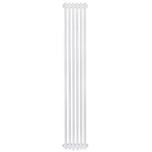 Дизайнерский радиатор Betatherm Column 2 1800×290 вертикальный, белый матовый