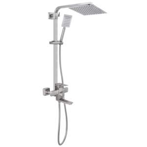 Душевая система Champion KUB-009-J с тропическим душем, нержавеющая сталь (CH0301)