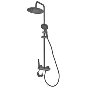 Душевая система Champion PBD-009-J с гигиеническим душем, алюминий, графит (CH6550)