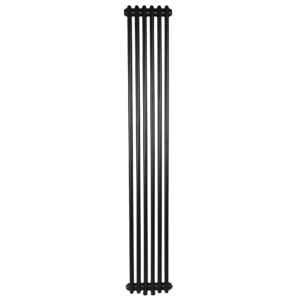 Дизайнерский радиатор Betatherm Column 2 1800×290 вертикальный, черный матовый