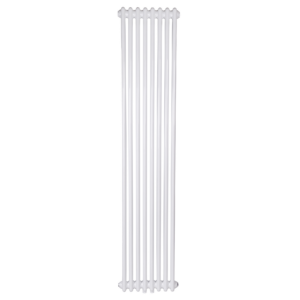 Дизайнерский радиатор Betatherm Column 2 1800×380 вертикальный, белый матовый