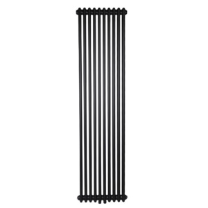 Дизайнерский радиатор Betatherm Column 2 1800×470 вертикальный, черный матовый