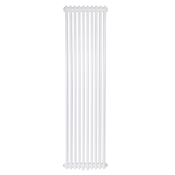 Дизайнерский радиатор Betatherm Column 2 1800×470 вертикальный, белый матовый