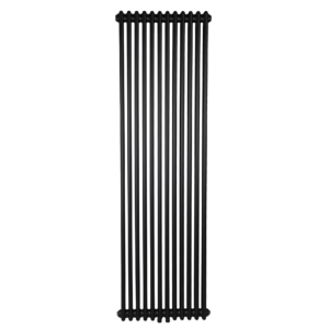 Дизайнерский радиатор Betatherm Column 2 1800×560 вертикальный, черный матовый