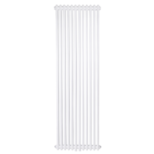 Дизайнерский радиатор Betatherm Column 2 1800×560 вертикальный, белый матовый