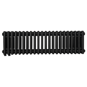 Дизайнерский радиатор Betatherm Column 3 300х1010 горизонтальный, черный матовый